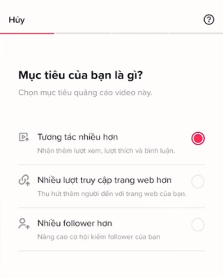 Bạn cần phải nắm rõ mục tiêu chạy quảng cáo của mình là gì?