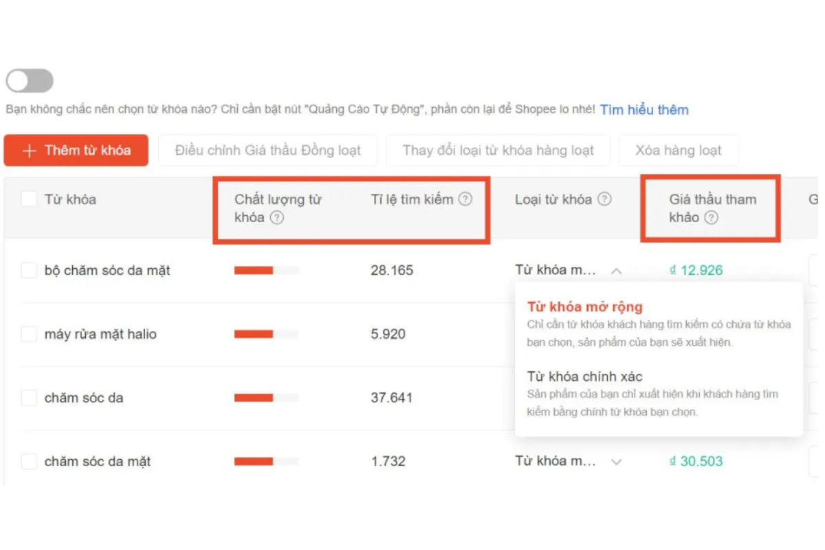 Cách chạy quảng cáo tìm kiếm Shopee từ A - Z mới nhất 2024