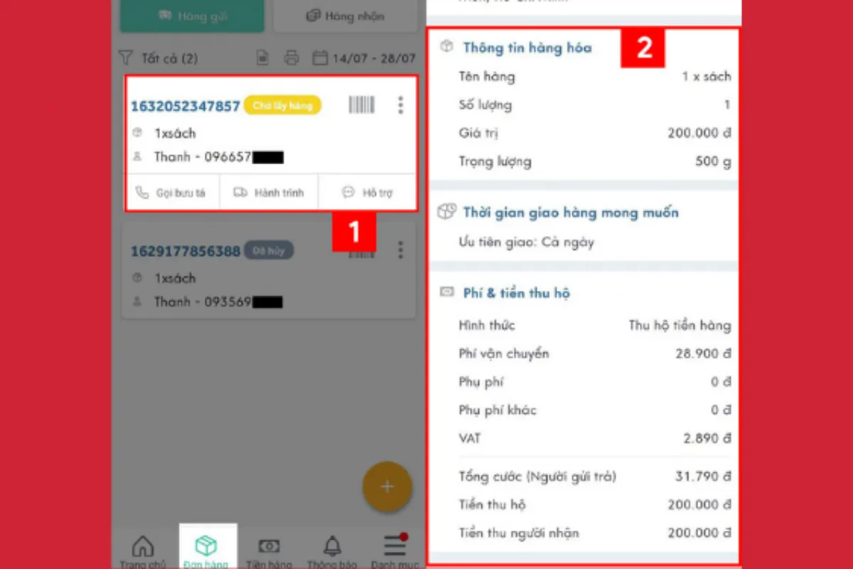 Viettel Post cung cấp dịch vụ tra cứu mã vận đơn qua SMS, một cách nhanh chóng và tiện lợi để cập nhật tình trạng gói hàng