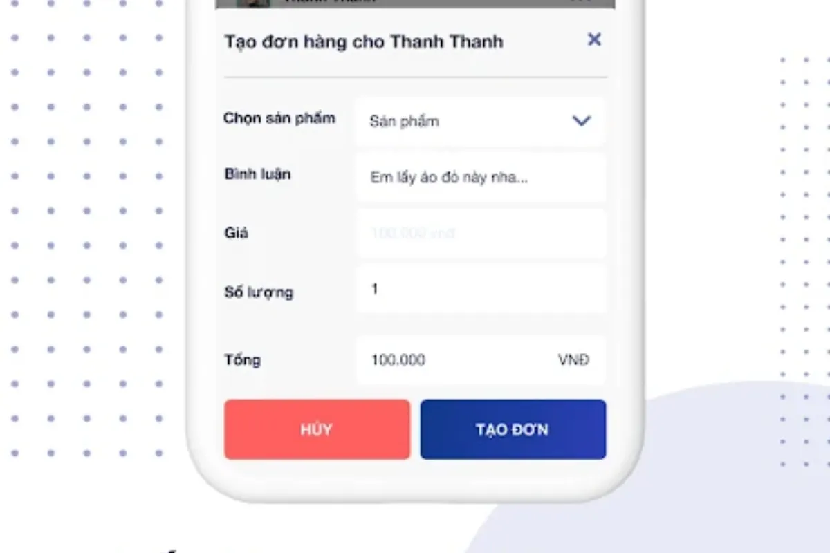 Chốt đơn nhanh chóng, hiệu quả với phần mềm chốt đơn